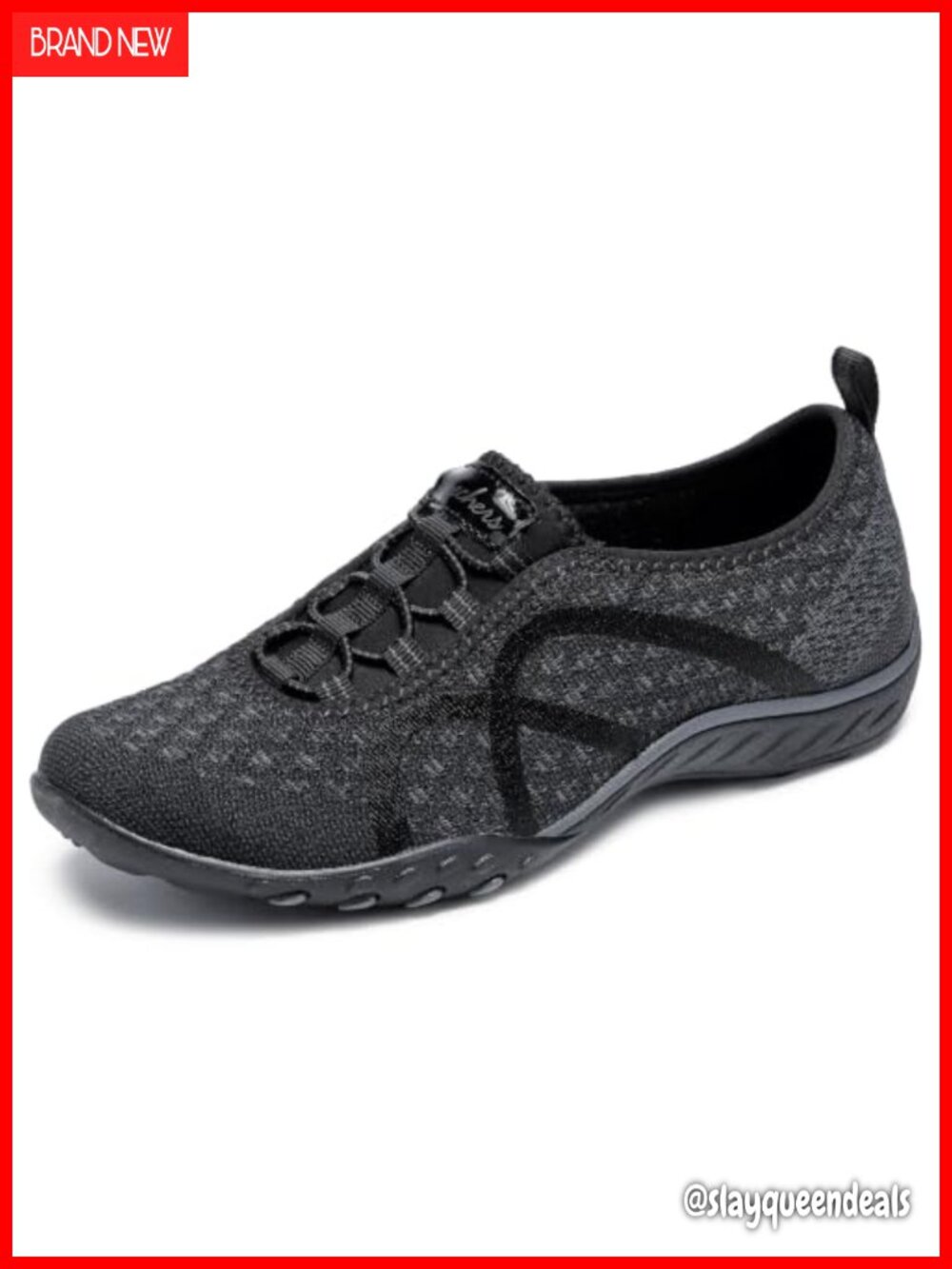 Skechers Breathe Easy Fortune Knit Slip On Sneakers Memory Foam Machine Washable